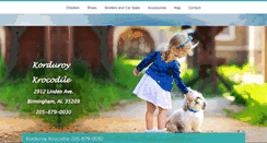 Desktop Screenshot of korduroykrocodile.com